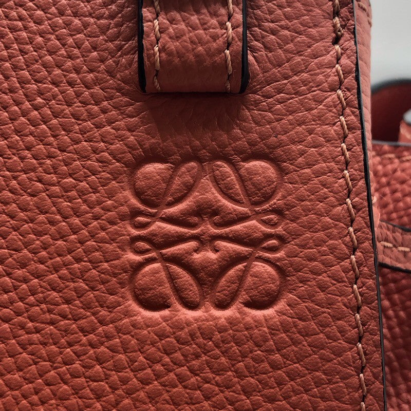 ロエベ LOEWE ハンモックドローストリング　ミニ ピンク/GD金具 カーフ レディース ショルダーバッグ