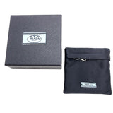 プラダ PRADA バレッタ ヘアアクセサリー ベージュ×GD金具 レジン/メタル バレッタ