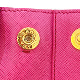 プラダ PRADA ガレリアミディアム パープル・ゴールド金具 サフィアーノレザー レディース ハンドバッグ