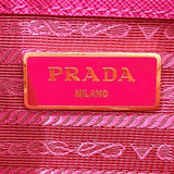 プラダ PRADA ガレリアミディアム パープル・ゴールド金具 サフィアーノレザー レディース ハンドバッグ