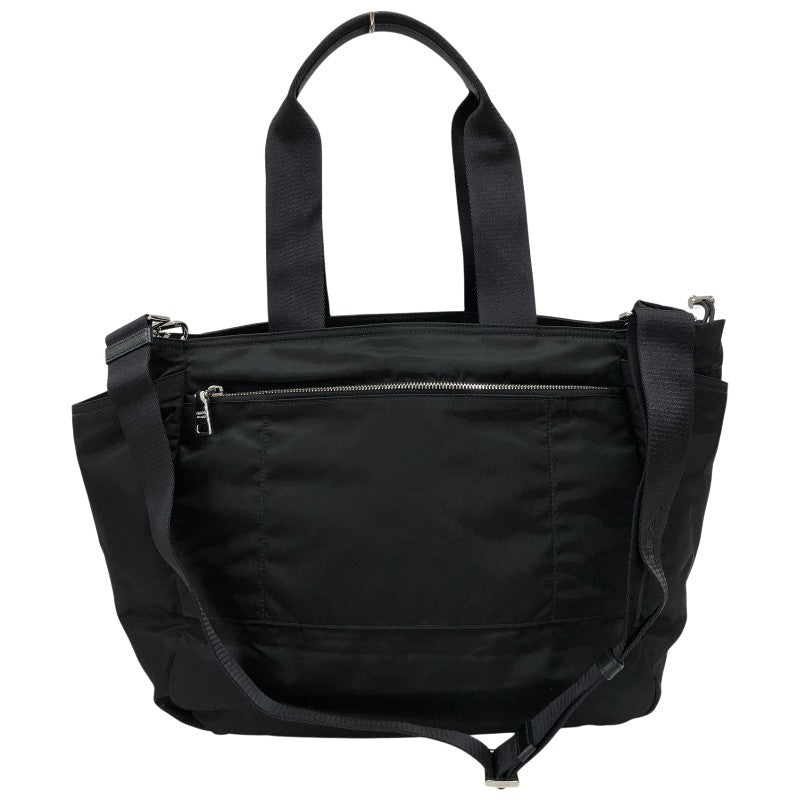 プラダ PRADA Re-Nylon ベビーバッグ トートバッグ 1BG102 ブラック ナイロン ユニセックス トートバッグ