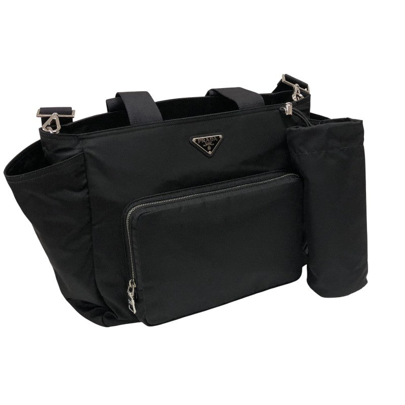 プラダ PRADA Re-Nylon ベビーバッグ トートバッグ 1BG102 ブラック ナイロン ユニセックス トートバッグ