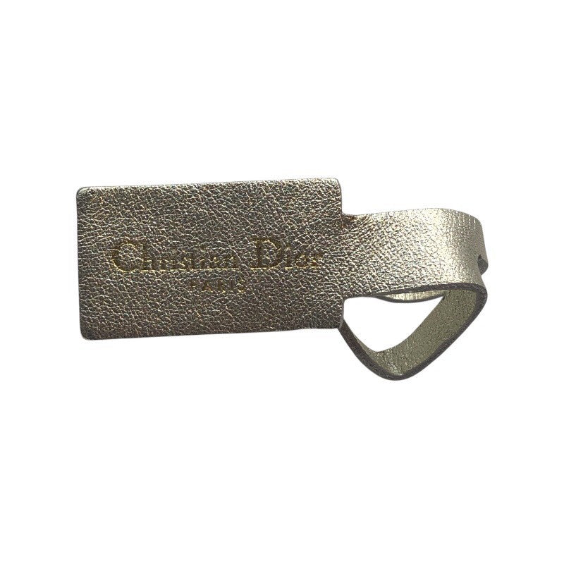 クリスチャン・ディオール Christian Dior 30モンテーニュリバーシブルベルト シャンパンゴールド/ホワイト レザー レディース ベルト