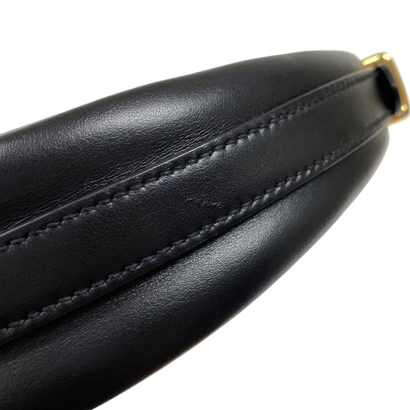 プラダ PRADA アーケ スモール 1BC194 ブラック ゴールド金具 カーフ レディース ショルダーバッグ