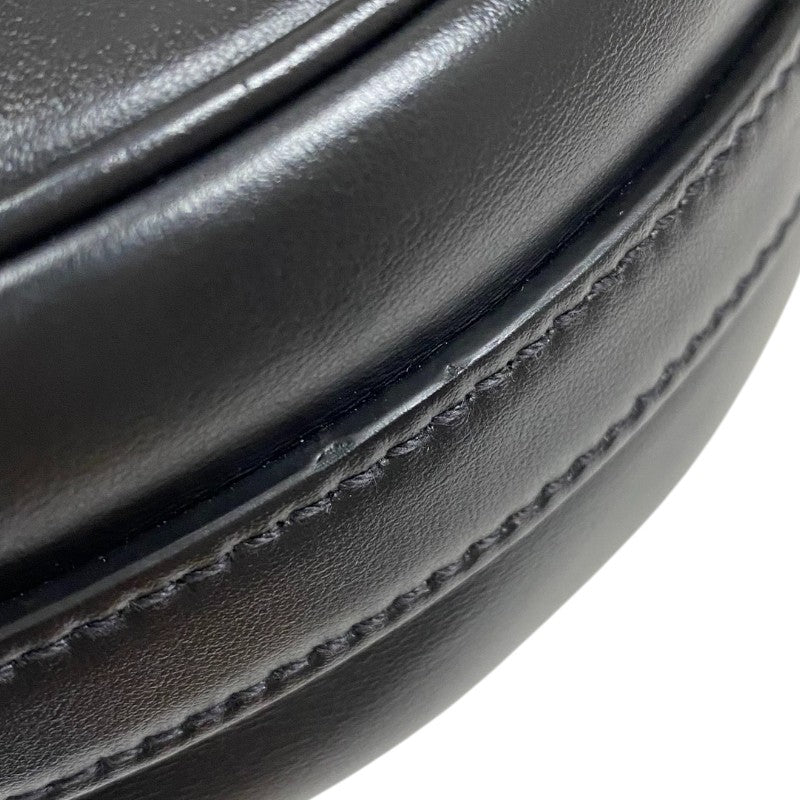 プラダ PRADA アーケ スモール 1BC194 ブラック ゴールド金具 カーフ レディース ショルダーバッグ