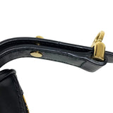 プラダ PRADA アーケ スモール 1BC194 ブラック ゴールド金具 カーフ レディース ショルダーバッグ