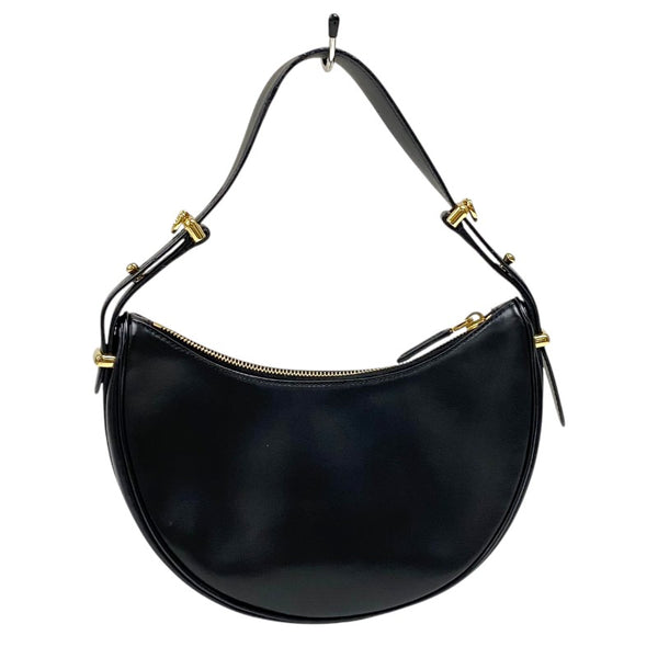 プラダ PRADA アーケ スモール 1BC194 ブラック ゴールド金具 カーフ レディース ショルダーバッグ