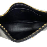 プラダ PRADA アーケ スモール 1BC194 ブラック ゴールド金具 カーフ レディース ショルダーバッグ
