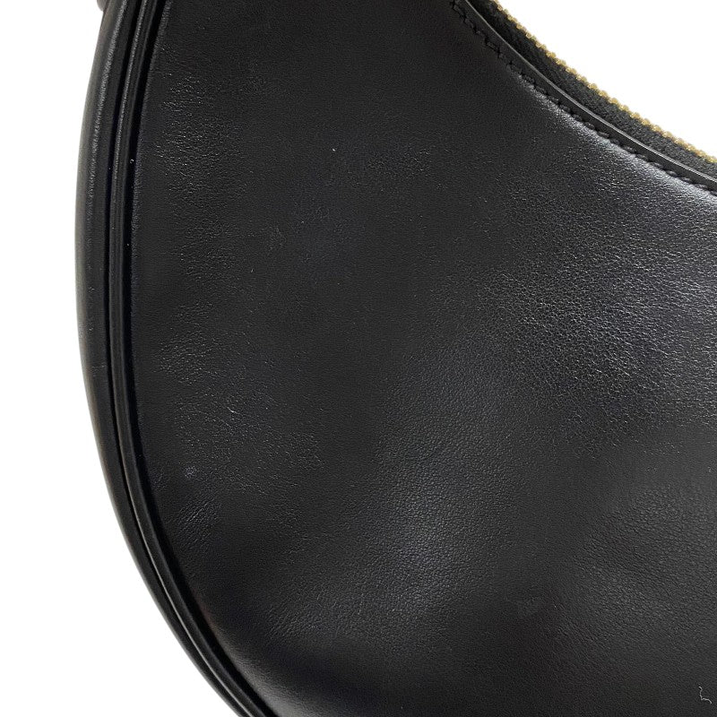 プラダ PRADA アーケ スモール 1BC194 ブラック ゴールド金具 カーフ レディース ショルダーバッグ