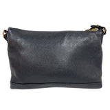 プラダ PRADA ヴィットロダイノ　ショルダーバッグ ブラック　ゴールド金具 レザー レディース ショルダーバッグ
