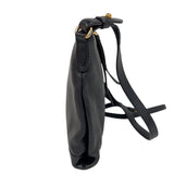 プラダ PRADA ヴィットロダイノ　ショルダーバッグ ブラック　ゴールド金具 レザー レディース ショルダーバッグ