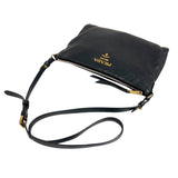 プラダ PRADA ヴィットロダイノ　ショルダーバッグ ブラック　ゴールド金具 レザー レディース ショルダーバッグ