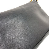 プラダ PRADA ヴィットロダイノ　ショルダーバッグ ブラック　ゴールド金具 レザー レディース ショルダーバッグ