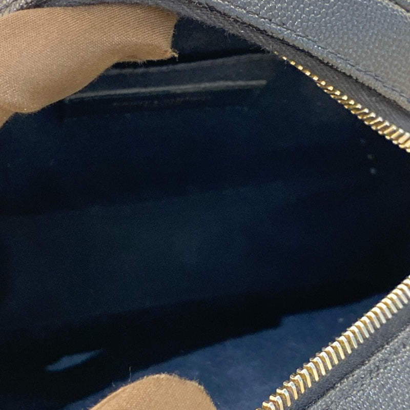 サンローラン SAINT LAURENT ヴィニル ショルダーバッグ 610436 ブラック ゴールド金具 グレインカーフ レディース ショルダーバッグ