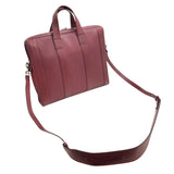 ボッテガ・ヴェネタ BOTTEGA VENETA ブリーフケース 573484 VMAW1 6006 ボルドー×SV金具 カーフレザー メンズ ブリーフケース