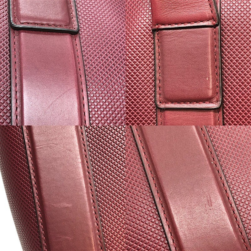ボッテガ・ヴェネタ BOTTEGA VENETA ブリーフケース 573484 VMAW1 6006 ボルドー×SV金具 カーフレザー メンズ ブリーフケース