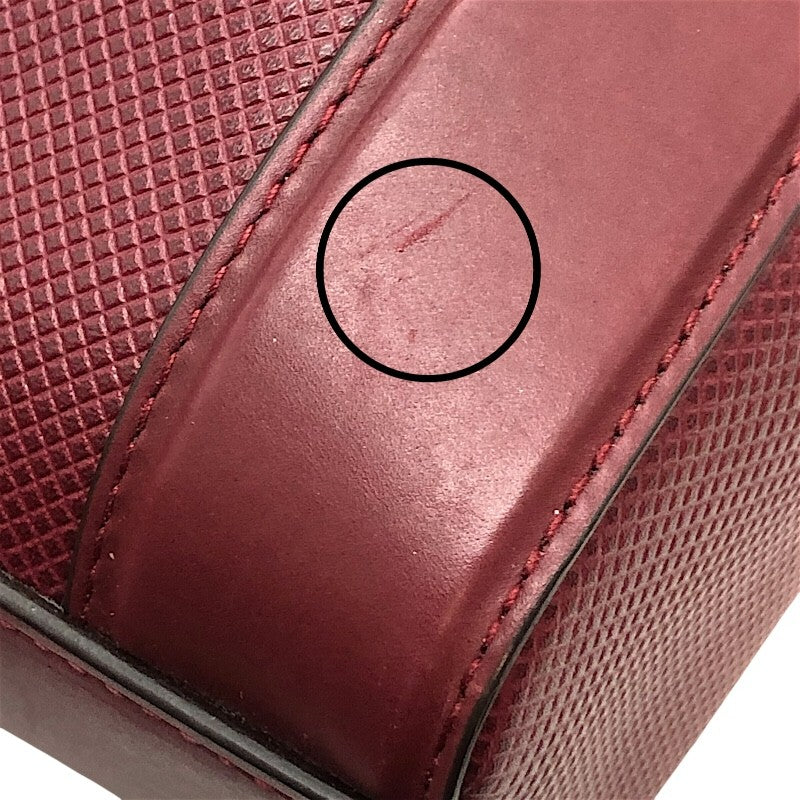 ボッテガ・ヴェネタ BOTTEGA VENETA ブリーフケース 573484 VMAW1 6006 ボルドー×SV金具 カーフレザー メンズ ブリーフケース