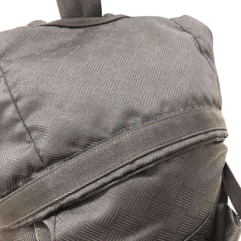 ボッテガ・ヴェネタ BOTTEGA VENETA バックパック 571596 ブラック×SV金具 ナイロン メンズ リュック・デイパック