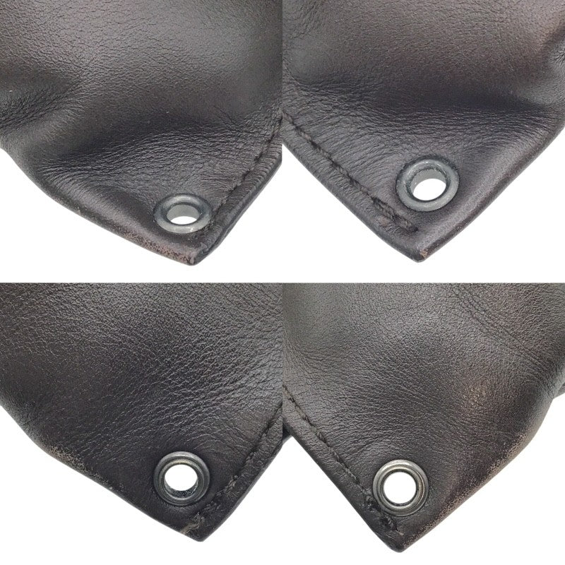 ボッテガ・ヴェネタ BOTTEGA VENETA イントレチャート ベルトバッグ ウエストポーチ ボディバッグ 121604 ダークブラウン レザー メンズ ショルダーバッグ