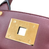 サルヴァトーレ・フェラガモ Salvatore Ferragamo スタジオ スモールバッグ 21H159 ボルドー ゴールド金具 カーフ レディース ハンドバッグ