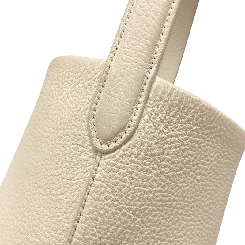 THE ROW N/S パークトート　スモール　アイボリー　ザロウ　トートバッグ ザ ロウ The Row スモール N/S パークトート アイボリー カーフレザー