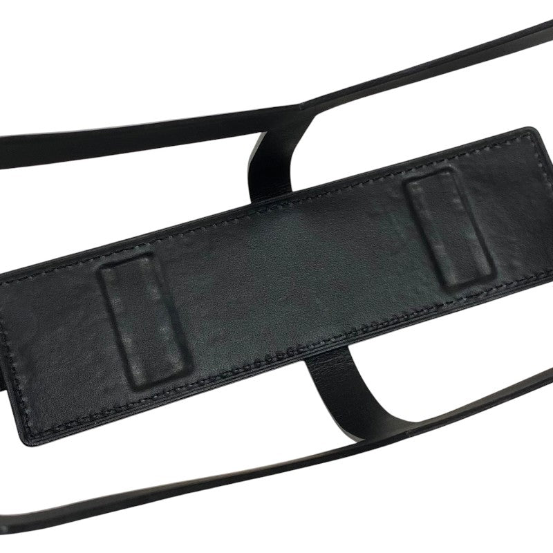 ゴヤール GOYARD ミノディエールトランクバッグ ブラック シルバー金具 ゴヤールディンキャンバス ユニセックス ショルダーバッグ