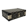 ゴヤール GOYARD ミノディエールトランクバッグ ブラック シルバー金具 ゴヤールディンキャンバス ユニセックス ショルダーバッグ