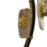 ドルチェ＆ガッバーナ Dolce & Gabbana サングラス DG2075 ブラウン×GD/SV金具 レディース サングラス