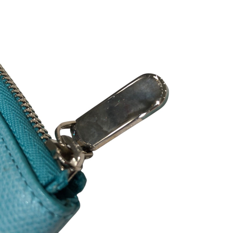 ティファニー TIFFANY＆CO ポーチ ティファニーブルー レザー レディース ポーチ