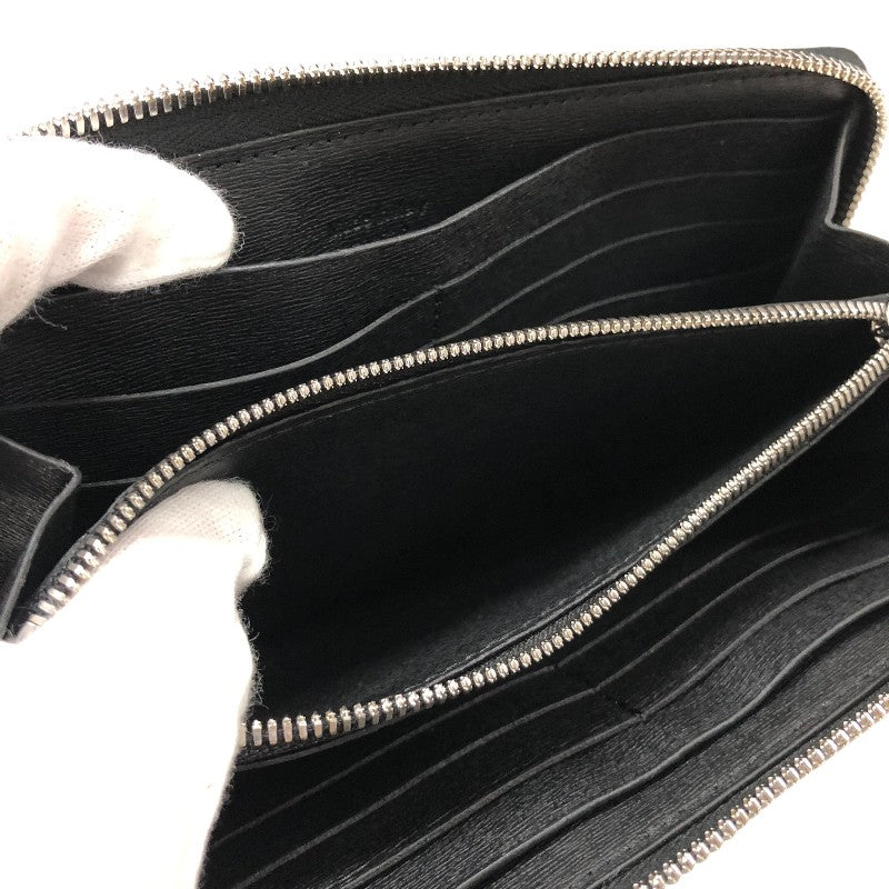 ベルルッティ Berluti イタウバ ロングジップウォレット インディゴブルー デニム/レザー メンズ 長財布