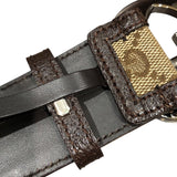 グッチ GUCCI インタ0ロッキングベルト 85cm 114876 GGスプリーム GGスプリームキャンバス メンズ ベルト