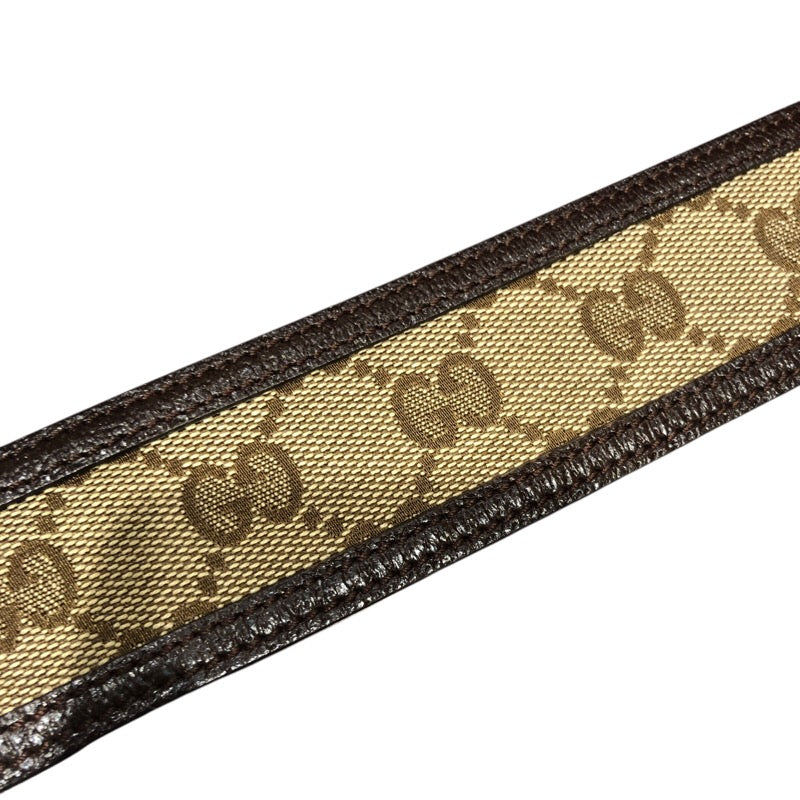 グッチ GUCCI インタ0ロッキングベルト 85cm 114876 GGスプリーム GGスプリームキャンバス メンズ ベルト