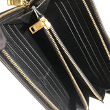 サンローラン SAINT LAURENT ロングジップウォレット ブラック・スタープリント レザー ユニセックス 長財布