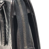 ボッテガ・ヴェネタ BOTTEGA VENETA イントレチャート ブリーフケース ブラック レザー/メタル メンズ ブリーフケース