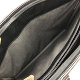 ボッテガ・ヴェネタ BOTTEGA VENETA イントレチャート ブリーフケース ブラック レザー/メタル メンズ ブリーフケース