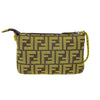 フェンディ FENDI バゲット スリムクラッチ FRGMT 8BS073 イエロー ジャガード レディース ショルダーバッグ