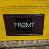 フェンディ FENDI バゲット スリムクラッチ FRGMT 8BS073 イエロー ジャガード レディース ショルダーバッグ
