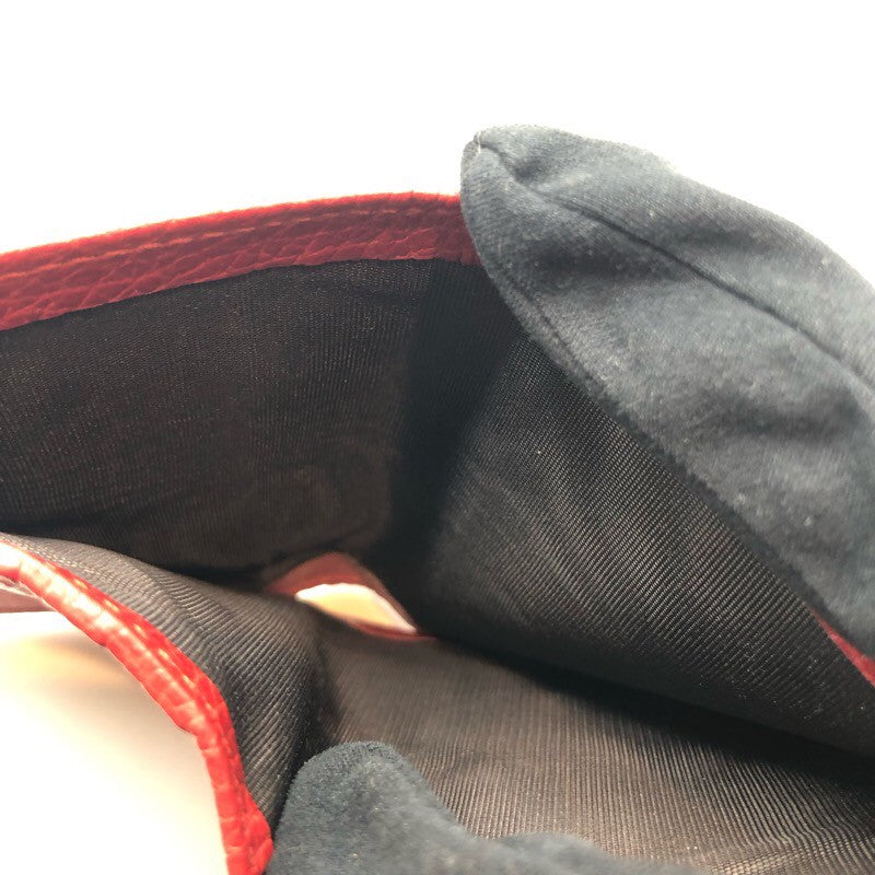 グッチ GUCCI GGマーモントカードケース 456126 レッド レザー レディース カードケース