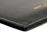 サンローラン SAINT LAURENT フラグメントケース 327212 ブラック×GD金具 カーフ レディース カードケース