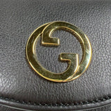 グッチ GUCCI ブロンディ チェーンウォレット 725219 ブラック　ゴールド金具 レザー レディース 二つ折り財布