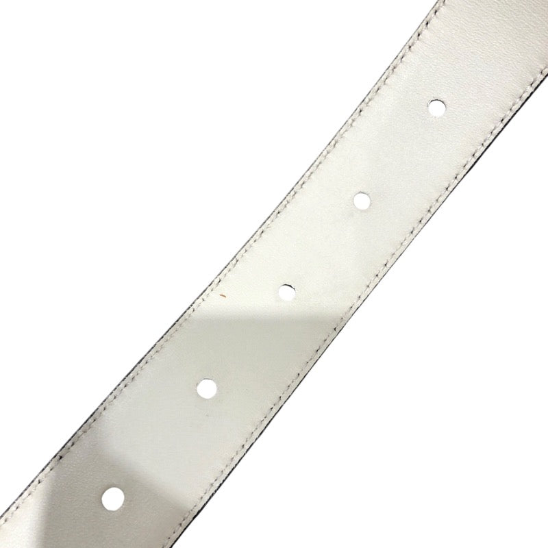 グッチ GUCCI インターロッキング G リバーシブルベルト 547734 ブラック×アイボリー レザー メンズ ベルト