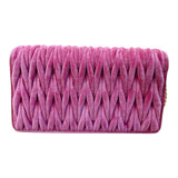 ミュウミュウ miu miu マテラッセ　チェーンクラッチ 5DH044 ベロア レディース ショルダーバッグ