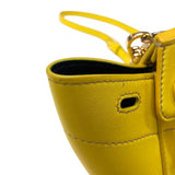 ラルフローレン RALPH LAUREN 2Wayハンドバッグ イエロー ゴールド金具 レザー レディース ハンドバッグ