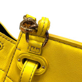 ラルフローレン RALPH LAUREN 2Wayハンドバッグ イエロー ゴールド金具 レザー レディース ハンドバッグ