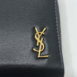 サンローラン SAINT LAURENT タイニーモノグラムコンパクトウォレット 635263 カーフスキン レディース 二つ折り財布