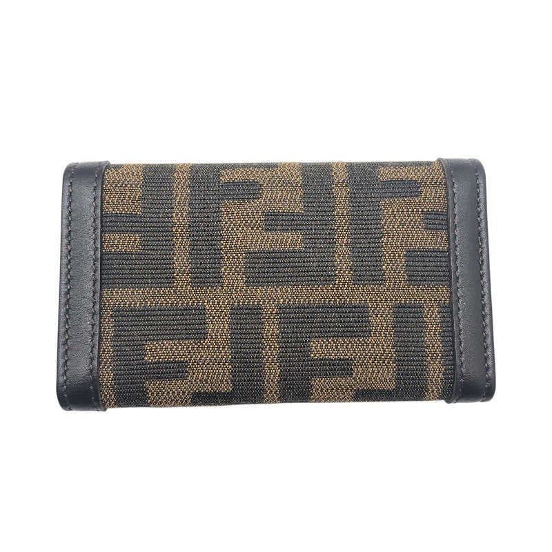 フェンディ FENDI ズッカ6連キーケース 8AP079 キャンバス ユニセックス キーケース