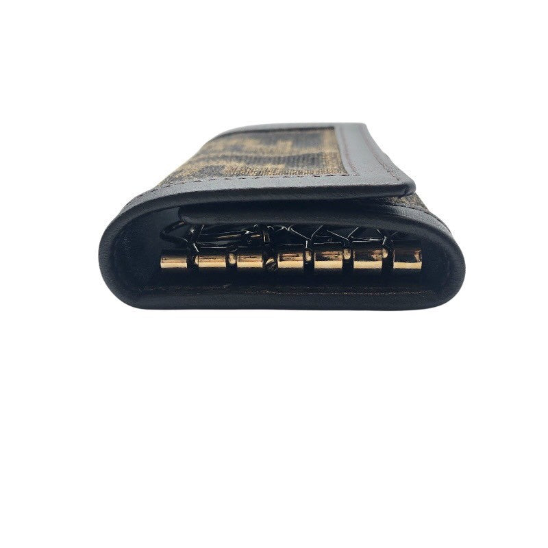 フェンディ FENDI ズッカ6連キーケース 8AP079 キャンバス ユニセックス キーケース