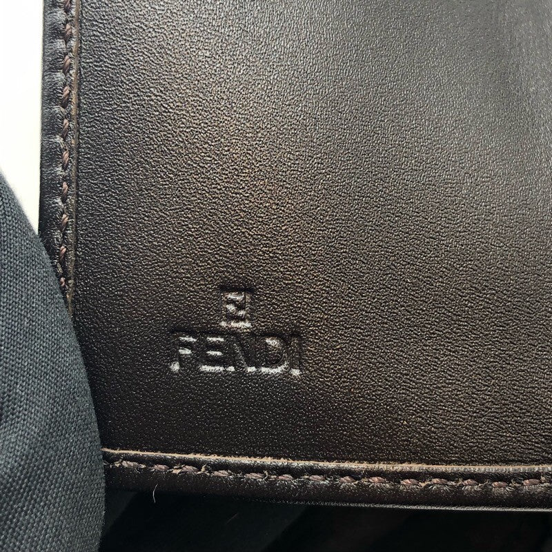 フェンディ FENDI ズッカ6連キーケース 8AP079 キャンバス ユニセックス キーケース