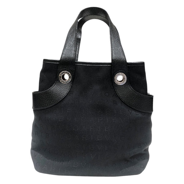 ブルガリ BVLGARI ロゴマニアハンドバッグ ロゴキャンバス レディース ハンドバッグ