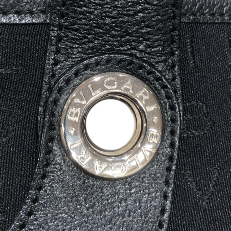 ブルガリ BVLGARI ロゴマニアハンドバッグ ロゴキャンバス レディース ハンドバッグ